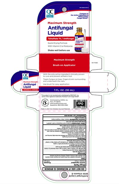 Carton (Quality Choice Maximum Strength Antifungal Liquid 53 172qc)